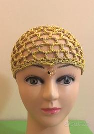 Cappellino a rete cotone e viscosa