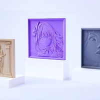 foto in rilievo create con stampante 3d