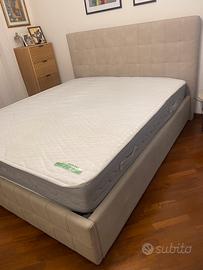 Materasso Memory+letto con contenitore