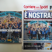RIVISTA e POSTER ITALIA CAMPIONE D'EUROPA 2020