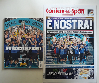 RIVISTA e POSTER ITALIA CAMPIONE D'EUROPA 2020