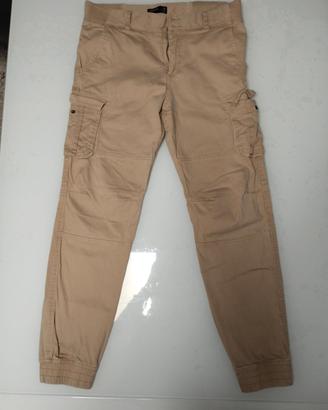 Pantaloni beige uomo Terranova taglia ITA 48