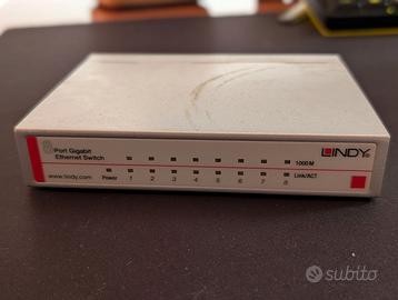 Switch Desktop Gigabit Ethernet, 8 Porte