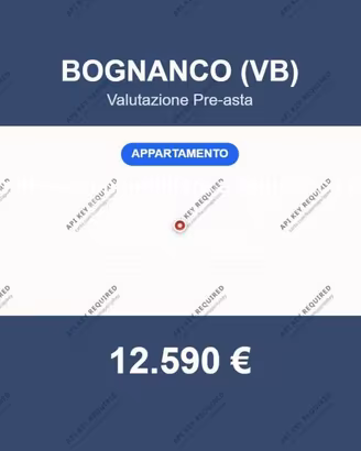 Immobile in asta di 116 m² a Bognanco
