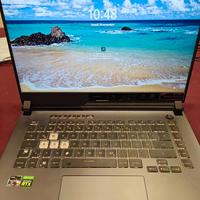 Laptop gaming rog g15 R9 RTX 3060