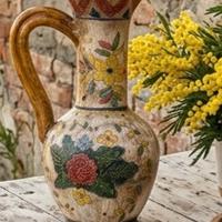 Brocca dipinta a mano 