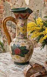 Brocca dipinta a mano 