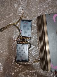 Amplificatore+ mid woofer d'epoca 