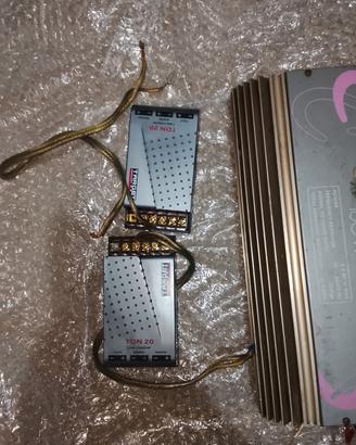 Amplificatore+ mid woofer d'epoca 