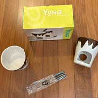 Set 2 tazze fonduta Yong ceramica
