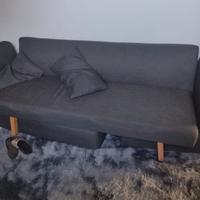 divano letto clic clac+pouf estraibili