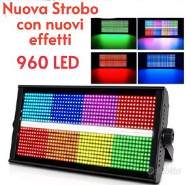 Strobo Led Strobe RGBW 8 Settori + Bianco