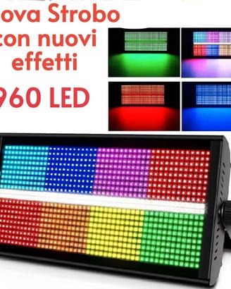 Strobo Led Strobe RGBW 8 Settori + Bianco