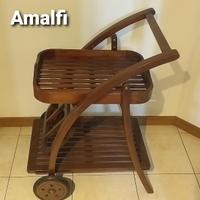 Carrello in legno Teak marca Amalfi