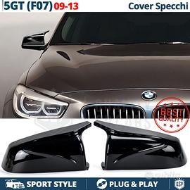 CALOTTE SPECCHIETTI per Bmw Serie 5 GT Nero Lucido