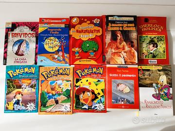Lotto libri per ragazzi - Pokemon, Disney e altri
