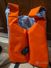 giubbetto salvagente 40/60 kg bambino mai usato 