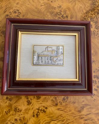 Quadri con laminatura in argento