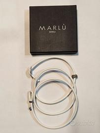 Bracciale Marlù multifilo bianco - Con Scatola