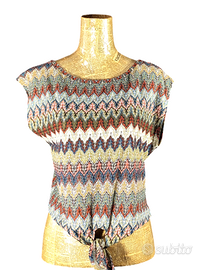 Maglia top Piazza Italia taglia M - Fantasia zigza