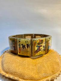 Bracciale persiano vintage anni 40 in madreperla