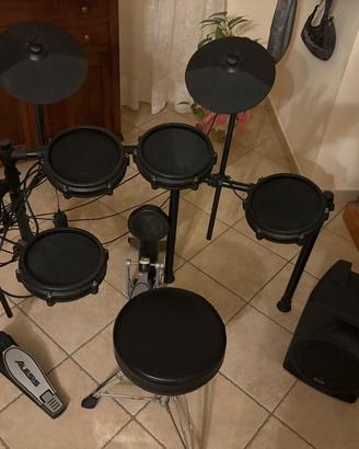 Batteria alesis nitro drum module elettronica