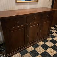 Credenza legno arte povera