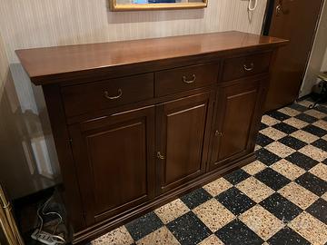Credenza legno arte povera