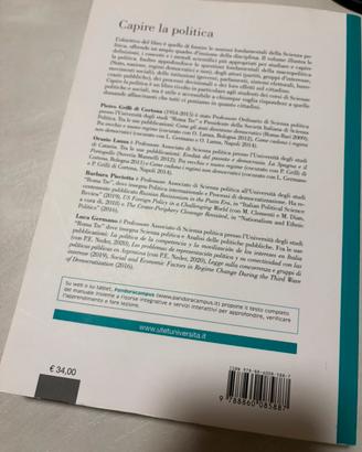 Libro capire la la politica