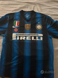 Maglia Inter da gara Triplete 2010 - Autentica