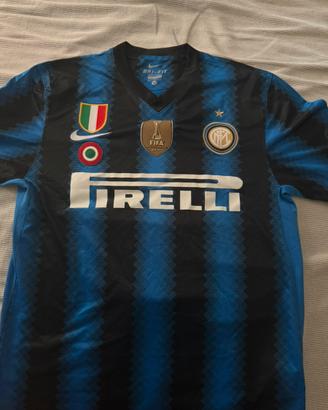 Maglia Inter da gara Triplete 2010 - Autentica