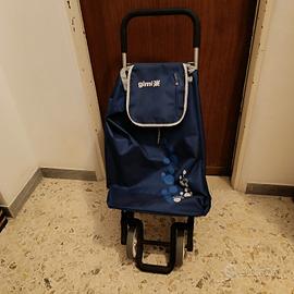 carrello per fare la spesa come nuovo 