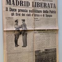 Giornale antico - Corriere della Sera 29/03/1939