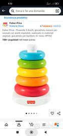 Piramide 5 anelli Fisher-price