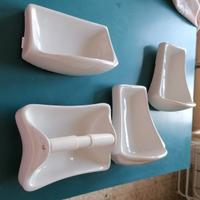 Splendido set bagno Modernariato in porcellana  