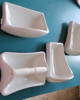 Splendido set bagno Modernariato in porcellana  