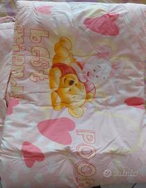 trapunta invernale Winnie de pooh per culla