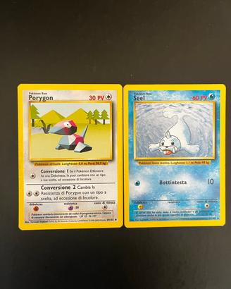 Lotto Carte Pokemon Set Base
