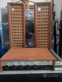 Impianto HI-FI vintage ricondizionato e  Bluetooth