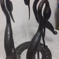 Scultura in ferro battuto artigianale