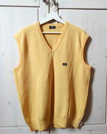 Gilet vintage uomo, pura lana, tg 52, Fly3