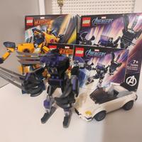 LEGO 76202 76204 Marvel Wolverine Black Panther