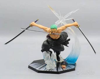 Figure Roronoa Zoro intercambiabile - One Piece Nu