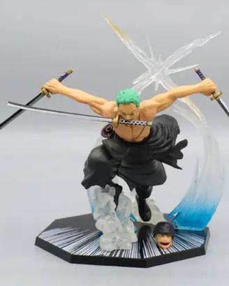 Figure Roronoa Zoro intercambiabile - One Piece Nu