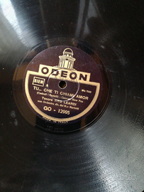Disco grammofono Odeon