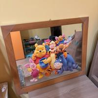 Quadro specchio winnie the pooh