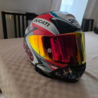 casco shoei ducati corse firmato da piloti moto gp