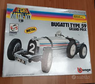 Bugatti TYPE 59 metallo scala 1:18