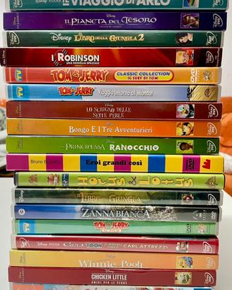 18 DVD per bambini