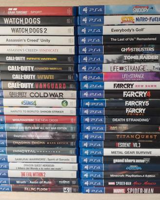 Giochi PS4 (leggere descrizione)